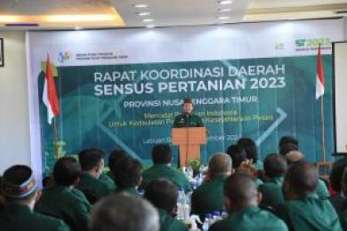 Wabup Mabar Buka Rakor Sensus Pertanian 2023 di Labuan Bajo